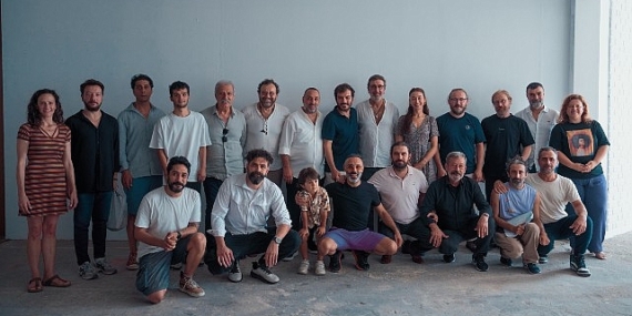 “Dayı 2: Bir Adamın Hikayesi” filminin oyuncuları okuma provasında bir araya geldi