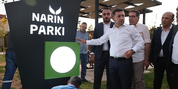 Diyarbakır’da katledilen Narin Güran’ın adı Nevşehir’de Cevher Dudayev Mahallesi’nde bulunan parka verildi.