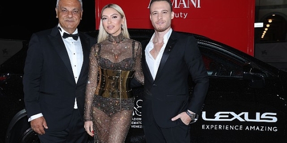 Lexus ile Venedik Film Festivali’nde Hadise ve Kerem Bürsin Rüzgarı