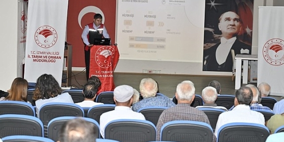 Menderes İlçesinde Yeni Tarım Destekleme Modeli Üreticilere Anlatıldı