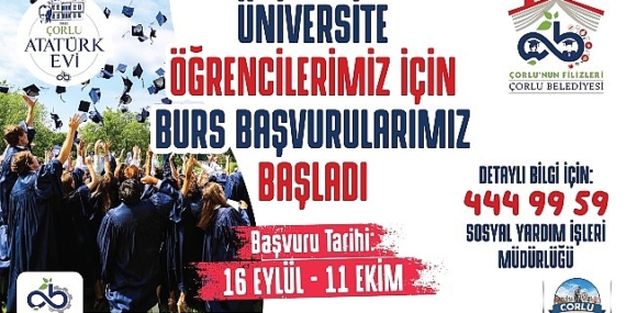 Yükseköğrenim Burs Yardımı Başvuruları Başladı