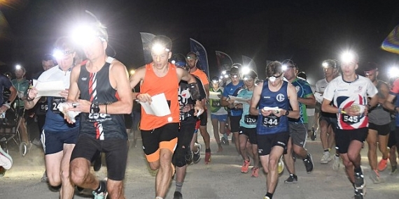 10. Uluslararası Kemer Oryantiring Festivali’nin gece etabı koşuldu