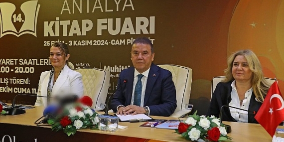 14. Antalya Kitap Fuarı kapılarını açmaya hazırlanıyor