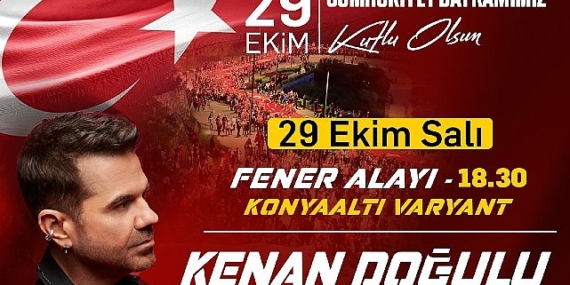 Antalya Büyükşehir Belediyesi’nden Cumhuriyet Bayramı konseri