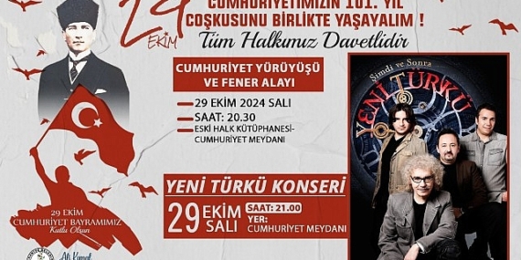 Burhaniye’de 101. Yıl Coşkusu