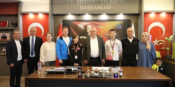 Edremit Belediyesi sporcuları Türkiye şampiyonu oldu