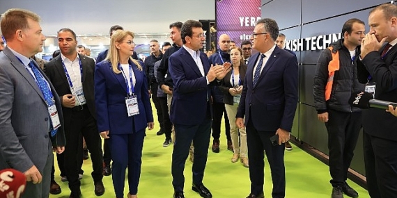 Ekrem İmamoğlu TUSAŞ Standını Ziyaret Etti