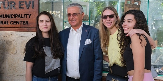 Erasmus öğrencilerinden Kemer Belediyesi Kültür Evi’ne ziyaret
