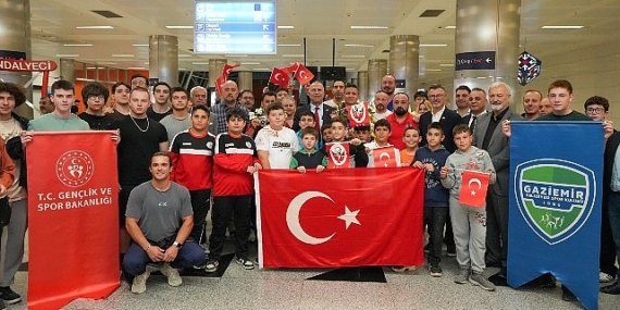 Gaziemirli güreşçi Oktay Kahraman dünya 3.’sü oldu