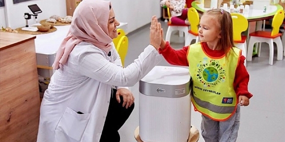 Geleceğin çevrecileri Lokomotif Köyden çıkacak