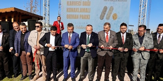 Kahveci Dağı Konaklamalı Orman Parkı Muhteşem Bir Törenle Açıldı