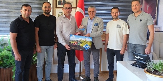 KEMK Başkanı Özdemir’den Başkan Topaloğlu’na teşekkür ziyareti
