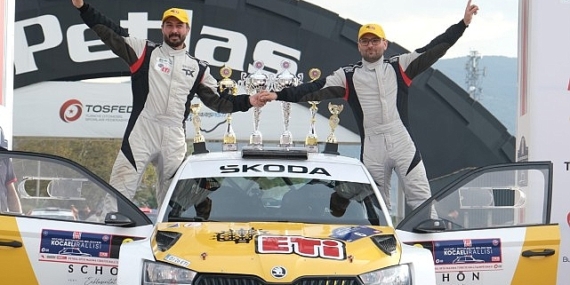 Nefes kesen 41. Kocaeli Rallisi tamamlandı