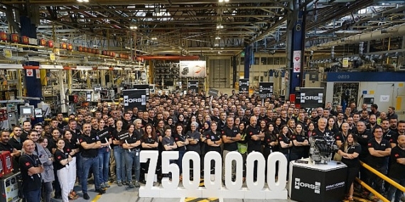 OYAK HORSE 7.5 milyonuncu motor üretimini kutluyor