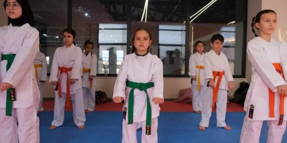 8 Yaşındaki Ebrar, Uluslararası Karate Şampiyonası’na Hazırlanıyor