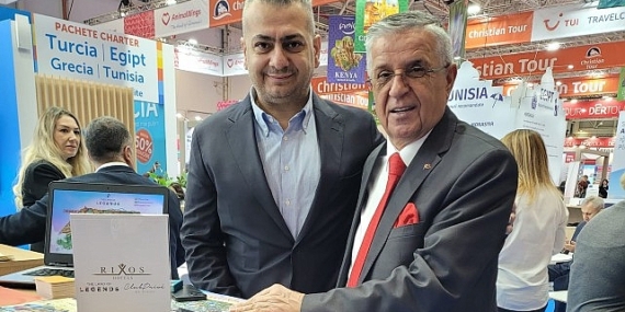 Başkan Topaloğlu Kemer’i Romanya’da tanıtıyor