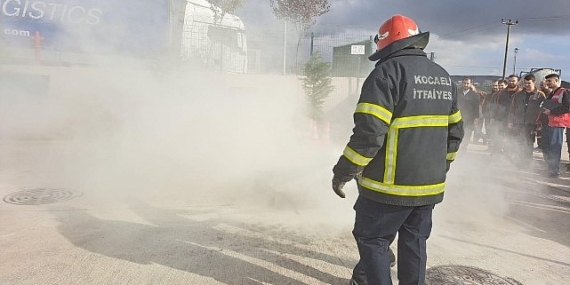 Büyükşehir İtfaiyesi’nde eğitimler tam gaz