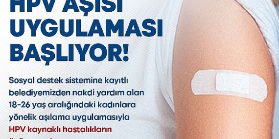 İzmir Büyükşehir’in ücretsiz HPV aşısı için başvurular başladı