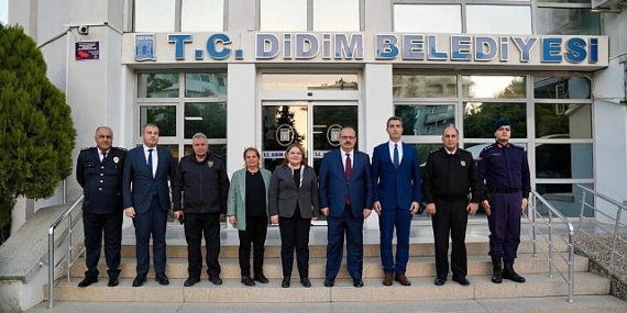 Muhtarlar İstişare Toplantısı için Didim’e gelen Aydın Valisi Yakup Canbolat, Didim Belediye Başkanı Hatice Gençay’ı ziyaret etti.