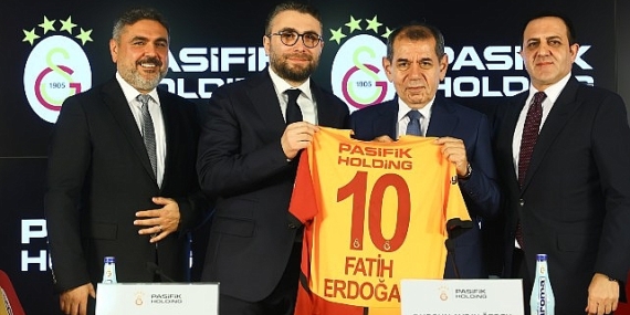 Pasifik Holding Galatasaray Futbol A Takımı’na forma sırt sponsoru oldu