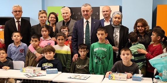 Başkan Büyükakın’dan “çok özel” bir gün; Özel çocukların, Büyükakın sevgisi