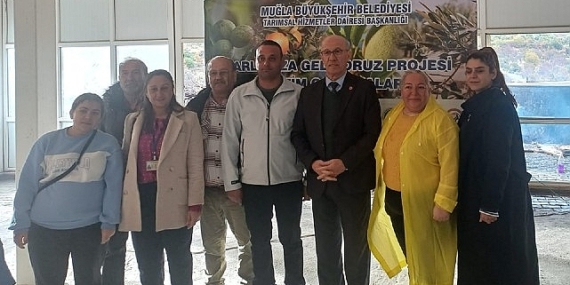 Büyükşehir’den Badem Biti ve Zeytin Zararlılarıyla Mücadele