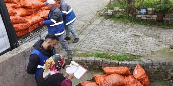 Canik Belediyesi’nden Isınma Desteği