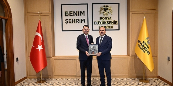 Çevre Şehircilik ve İklim Değişikliği Bakanı Kurum Başkan Altay’ı Ziyaret Etti