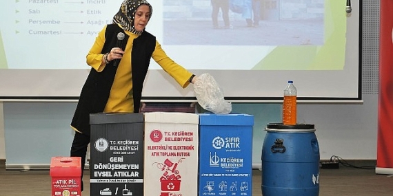 Dersimiz çevre bilinci ve geri dönüşüm
