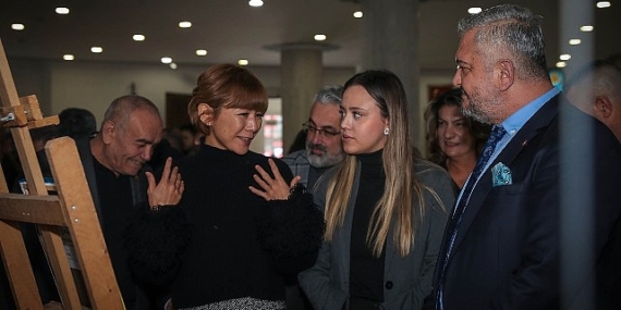 Japonya’dan Keçiören’e uzanan resim sergisi