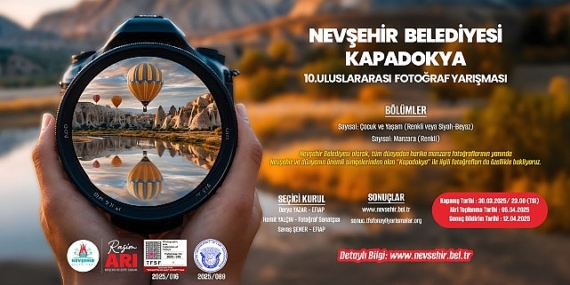 Nevşehir Belediyesi Kapadokya 10.Uluslararası Fotoğraf Yarışması
