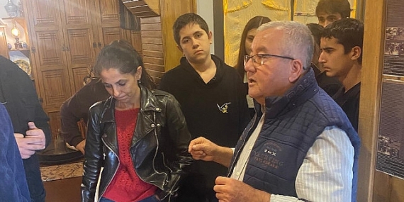 Öğrencilerden Kültür Evi’ne ziyaret