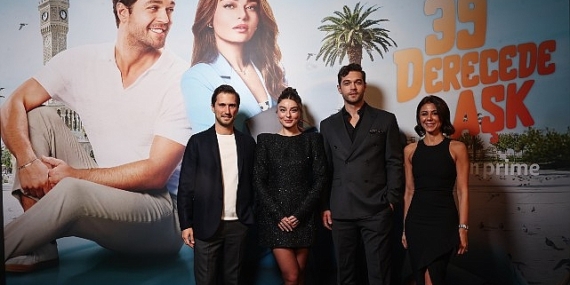 Prime Video’nun Yeni Yerli Orijinal Filmi 39 Derecede Aşk’ın Galası Gerçekleşti