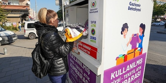 Tekstil kumbarasından Gaziemir’in kasasına 3 milyon 450 bin lira gelir