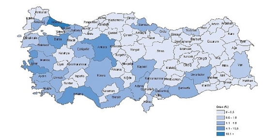 Tüik: Girişimlerin 2023 yılında doğum oranı 15,2 oldu