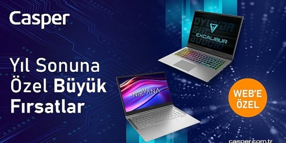 Yıl Sonuna Özel Büyük Fırsatlar Casper’da!