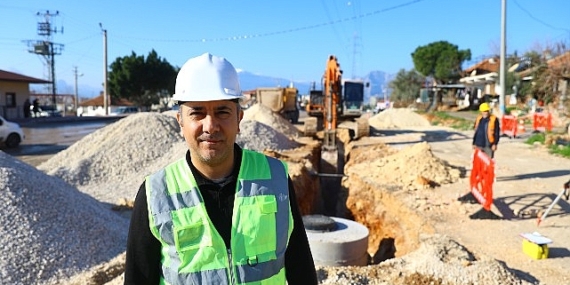 Büyükşehir Fatih Mahallesi’nde kanalizasyon altyapı çalışmalarına başladı