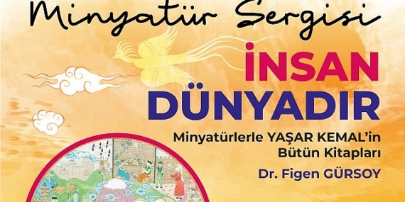 Minyatür sanatıyla Yaşar Kemal sergisi