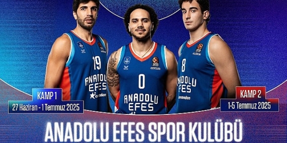 Anadolu Efes Spor Kulübü Basketbol Yaz Kampları’nın 2025 Yılı Kayıtları Başladı