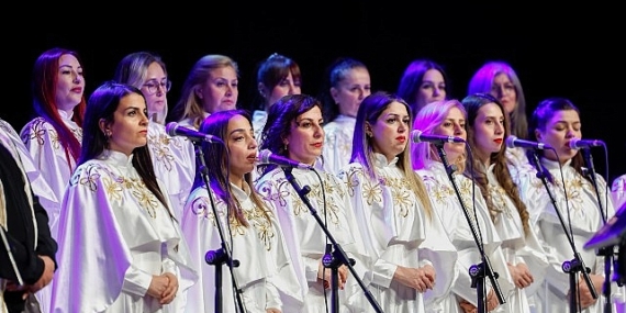 Antakya Medeniyetler Korosu 6 Şubat için Yenişehir’de sahne aldı