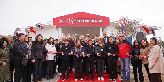 Ayvalık Belediyesi ikinci “Öğrenci Lokantası” hizmete girdi.