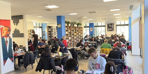 Başkan Çerçioğlu’nun Öğrencilere Armağanı Çalışma Salonlarına Yoğun İlgi