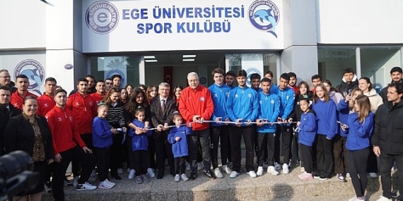 Ege Üniversitesi Spor Kulübüne yeni merkez tahsis edildi