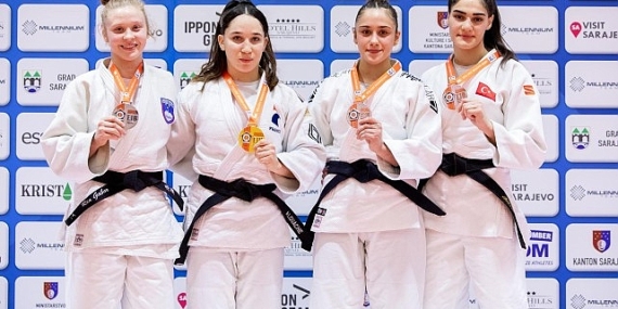 Judocumuz Sinem Oruç İlk Avrupa Kupası Mücadelesinde Bronz Madalya Kazandı