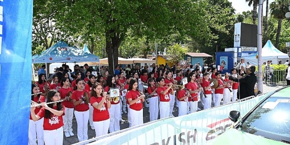 60. Cumhurbaşkanlığı Bisiklet Turu’nun Kemer-Kalkan etabı başladı