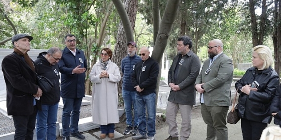 Muhsin Ertuğrul Kabri Başında Anıldı