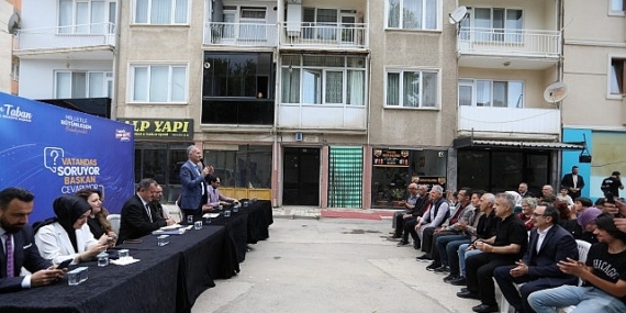 Başkan Taban Osmaniye Mahallesi sakinleriyle buluştu