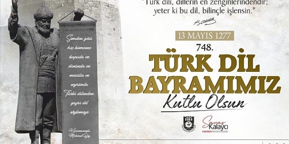 Belediye Başkanı Savaş Kalaycı’nın Türk Dil Bayramı ve Yunus Emre’yi Anma Etkinlikleri Mesajı
