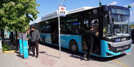 Bu hatta ücret gittiğiniz mesafe kadar