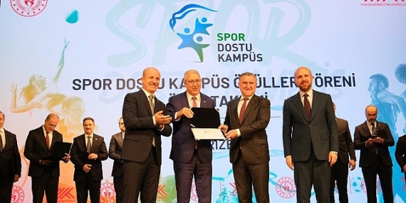 Ege Üniversitesi “Spor Dostu Kampüs” ünvanı kazandı